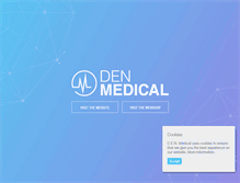 Tablet Screenshot of denmedical.eu